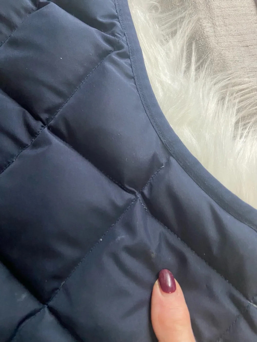 J. Crew sleeveless down